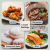 Panasonic HomeChef 4-in-1 Countertop Microwave Air Fryer Combo, Time-Saving 20 Presets + App-Linked Recipes, 1000W 1.2 cu ft Inverter Multi Oven & Convection Tech – NN-CV87QS Stainless Steel Panasonic HomeChef 4-in-1 Countertop Microwave Air Fryer Combo, Time-Saving 20 Presets + App-Linked Recipes, 1000W 1.2 cu ft Inverter Multi Oven & Convection Tech – NN-CV87QS Stainless Steel