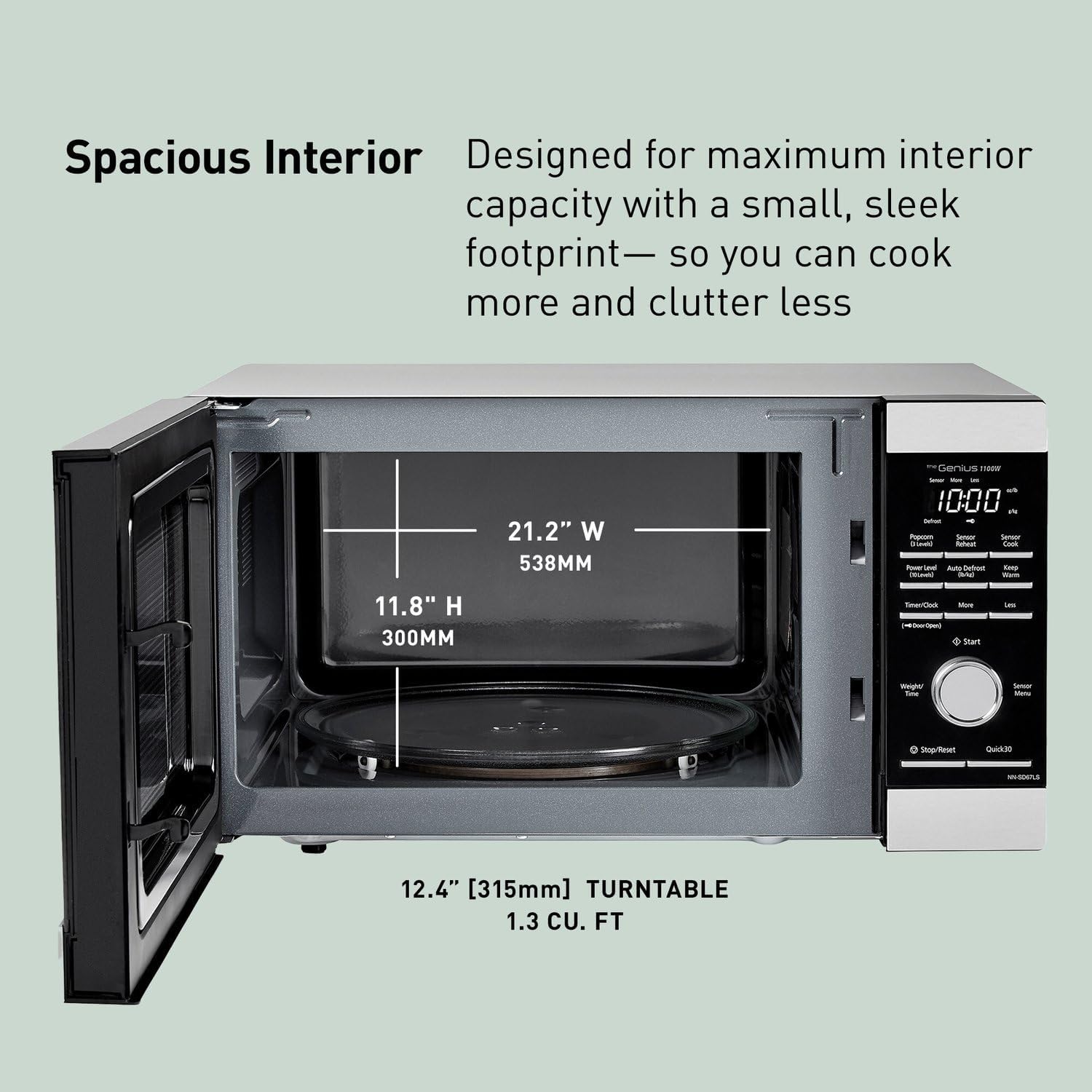 Panasonic Microwave Oven NN-SD67LS234 Panasonic Microwave Oven NN-SD67LS