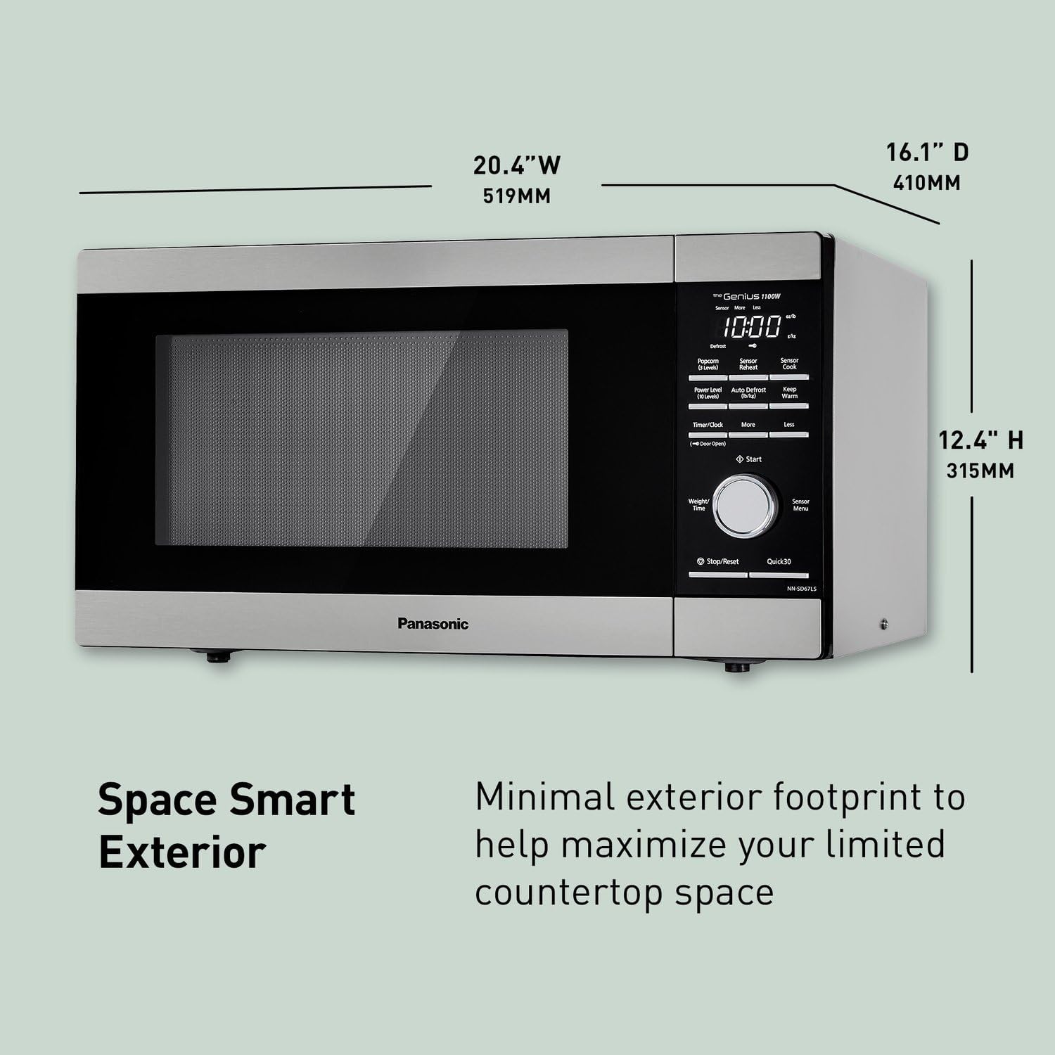 Panasonic Microwave Oven NN-SD67LS5 Panasonic Microwave Oven NN-SD67LS
