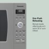 Panasonic Microwave Oven with Cyclonic Wave Inverter Technology, 1250W, 2.2 cu.ft. Countertop Microwave with Genius Sensor One-Touch Cooking – NN-SD975S (Stainless Steel / Silver) Panasonic Microwave Oven with Cyclonic Wave Inverter Technology, 1250W, 2.2 cu.ft. Countertop Microwave with Genius Sensor One-Touch Cooking – NN-SD975S (Stainless Steel / Silver)