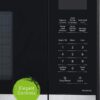 Panasonic NN-SB458S Compact Microwave Oven, 0.9 cu.ft., Stainless Steel/Silver