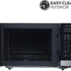 Panasonic NN-SB458S Compact Microwave Oven, 0.9 cu.ft., Stainless Steel/Silver