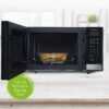 Panasonic NN-SB458S Compact Microwave Oven, 0.9 cu.ft., Stainless Steel/Silver
