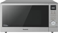 Panasonic NN-SD78LS 1.6 cu.ft Cyclonic Inverter Countertop Microwave Oven 1250Watt Power with Genius Sensor Cooking, cft, 19.44"D x 21.88"W x 11.94"H,Stainless Steel