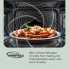 Panasonic NN-SD78LS 1.6 cu.ft Cyclonic Inverter Countertop Microwave Oven 1250Watt Power with Genius Sensor Cooking, cft, 19.44"D x 21.88"W x 11.94"H,Stainless Steel Panasonic NN-SD78LS 1.6 cu.ft Cyclonic Inverter Countertop Microwave Oven 1250Watt Power with Genius Sensor Cooking, cft, 19.44"D x 21.88"W x 11.94"H,Stainless Steel