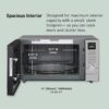 Panasonic NN-SD78LS 1.6 cu.ft Cyclonic Inverter Countertop Microwave Oven 1250Watt Power with Genius Sensor Cooking, cft, 19.44"D x 21.88"W x 11.94"H,Stainless Steel Panasonic NN-SD78LS 1.6 cu.ft Cyclonic Inverter Countertop Microwave Oven 1250Watt Power with Genius Sensor Cooking, cft, 19.44"D x 21.88"W x 11.94"H,Stainless Steel
