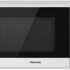 Panasonic NN-SN65KW Microwave Oven with Inverter Technology, 1200W, 1.2 cu.ft. Small Genius Sensor One-Touch Cooking, Popcorn Button, Turbo Defrost-NN-SN65KW-(White)