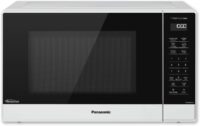 Panasonic NN-SN65KW Microwave Oven with Inverter Technology, 1200W, 1.2 cu.ft. Small Genius Sensor One-Touch Cooking, Popcorn Button, Turbo Defrost-NN-SN65KW-(White)