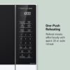 Panasonic NN-SN65KW Microwave Oven with Inverter Technology, 1200W, 1.2 cu.ft. Small Genius Sensor One-Touch Cooking, Popcorn Button, Turbo Defrost-NN-SN65KW-(White)