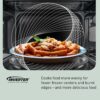 Panasonic NN-SN65KW Microwave Oven with Inverter Technology, 1200W, 1.2 cu.ft. Small Genius Sensor One-Touch Cooking, Popcorn Button, Turbo Defrost-NN-SN65KW-(White)