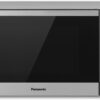 Panasonic NN-SN68KS Compact Microwave Oven with 1200W Power, Sensor Cooking, Popcorn Button, Quick 30Sec & Turbo Defrost, 1.2 cu.ft, Stainless Steel