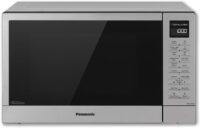 Panasonic NN-SN68KS Compact Microwave Oven with 1200W Power, Sensor Cooking, Popcorn Button, Quick 30Sec & Turbo Defrost, 1.2 cu.ft, Stainless Steel
