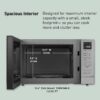 Panasonic NN-SN68KS Compact Microwave Oven with 1200W Power, Sensor Cooking, Popcorn Button, Quick 30Sec & Turbo Defrost, 1.2 cu.ft, Stainless Steel Panasonic NN-SN68KS Compact Microwave Oven with 1200W Power, Sensor Cooking, Popcorn Button, Quick 30Sec & Turbo Defrost, 1.2 cu.ft, Stainless Steel