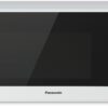 Panasonic NN-SN75LW cu.ft Cyclonic Inverter Countertop Microwave Oven 1250Watt Power with Genius Sensor Cooking, 1.6 cft, White