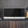 Panasonic NN-SN75LW cu.ft Cyclonic Inverter Countertop Microwave Oven 1250Watt Power with Genius Sensor Cooking, 1.6 cft, White