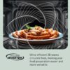 Panasonic NN-SN75LW cu.ft Cyclonic Inverter Countertop Microwave Oven 1250Watt Power with Genius Sensor Cooking, 1.6 cft, White