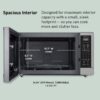 Panasonic NN-SN76LS 1.6 cu.ft Cyclonic Inverter Countertop Microwave Oven 1250Watt Power with Genius Sensor Cooking, 19.44"D x 21.88"W x 11.94"H, Stainless Steel Panasonic NN-SN76LS 1.6 cu.ft Cyclonic Inverter Countertop Microwave Oven 1250Watt Power with Genius Sensor Cooking, 19.44"D x 21.88"W x 11.94"H, Stainless Steel