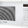 Panasonic NN-SU656W 1.3 Cu. Ft. 1100W Countertop Microwave Oven in White Bundle with 2 YR CPS Enhanced Protection Pack