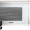 Panasonic NN-SU656W 1.3 Cu. Ft. 1100W Countertop Microwave Oven in White Bundle with 2 YR CPS Enhanced Protection Pack