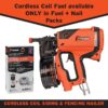 Paslode 919100 CSF 0-Degree 2-in Cordless Siding Nailer