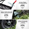 Phenoking LTA-003-LS 40-in Spike Lawn Aerator