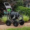 Project Source 840-L Steel 250-ft Cart Hose Reel