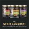 Purina Pro Plan Adult 7 Plus Weight Management Shredded Blend Chicken and Rice Formula Senior Dry Dog Food, 34 lbs.