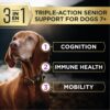 Purina Pro Plan AdvantEDGE Senior Support Plus Large Breed Shredded Blend Chicken and Rice Formula Dry Dog Food, 12 lbs. Purina Pro Plan AdvantEDGE Senior Support Plus Large Breed Shredded Blend Chicken and Rice Formula Dry Dog Food, 12 lbs.