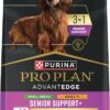 Purina Pro Plan AdvantEDGE Senior Support Plus Small Breed Shredded Blend Chicken and Rice Formula Dry Dog Food, 12 lbs.