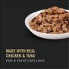 Purina Pro Plan COMPLETE ESSENTIALS Chicken, Tuna & Wild Rice Entree in Sauce Wet Cat Food, 3 oz., Case of 24