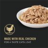 Purina Pro Plan Chicken & Rice Entree in Gravy Adult Wet Cat Food, 3 oz., Case of 24