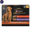 Purina Pro Plan Complete Essentials Grain Free Turkey and Sweet Potato Entree Adult Dog Food Wet Pate, 13 oz., Case of 12