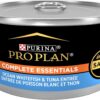 Purina Pro Plan Complete Essentials High Protein Ocean Whitefish & Tuna Entree in Sauce Wet Cat Food, 5.5 oz., Cae of 24