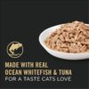 Purina Pro Plan Complete Essentials High Protein Ocean Whitefish & Tuna Entree in Sauce Wet Cat Food, 5.5 oz., Cae of 24