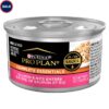 Purina Pro Plan Complete Essentials High Protein Salmon & Rice Entree in Sauce, Gravy, Pate Wet Cat Food, 3 oz., Case of 24