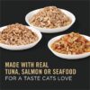 Purina Pro Plan Complete Essentials Seafood Favorites High Protein Wet Cat Food Variety Pack, 3 oz., Count of 24