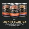 Purina Pro Plan Complete Essentials Shredded Blend Lamb and Rice High Protein with Probiotics Dry Dog Food, 15 lbs.