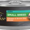 Purina Pro Plan Complete Essentials Small Breed Chicken and Brown Rice Entree Wet Dog Food for Small Dogs, 5.5 oz., Case of 24