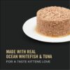 Purina Pro Plan Focus Flaked Ocean Whitefish & Tuna Entree Wet Kitten Food, 3 oz., Case of 24