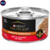 Purina Pro Plan Gravy Beef & Chicken Entree Wet Cat Food, 3 oz., Case of 24