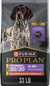 Purina Pro Plan High Energy, High Protein, SPORT 30/20 Salmon & Rice Formula Dry Dog Food, 33 lbs.