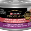 Purina Pro Plan SPECIALIZED Sensitive Skin & Stomach Tuna & Oat Meal Entree Wet Cat Food, 3 oz., Case of 24