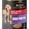 Purina Pro Plan Sport High Protein Beef & Rice Wet Puppy Food, 13 oz., Case of 12