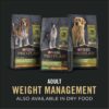 Purina Pro Plan Weight Management Wet Dog Food Beef and Rice Entree in Gravy, 13 oz., Case of 12