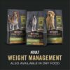 Purina Pro Plan Weight Management Wet Dog Food Turkey and Rice Entree in Gravy, 13 oz., Case of 12