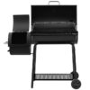 Royal Gourmet CC1830FB Offset Smoker 27.44-in W Black Barrel Charcoal Grill