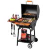 Royal Gourmet CC2024 21.77-in W Black Barrel Charcoal Grill Royal Gourmet CC2024 21.77-in W Black Barrel Charcoal Grill