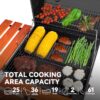 Royal Gourmet CC2024 21.77-in W Black Barrel Charcoal Grill Royal Gourmet CC2024 21.77-in W Black Barrel Charcoal Grill