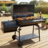 Royal Gourmet CC2036F 1200 Sq. In. for Large Event Gathering 33.07-in W Black Barrel Charcoal Grill