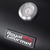 Royal Gourmet CC2036F 1200 Sq. In. for Large Event Gathering 33.07-in W Black Barrel Charcoal Grill